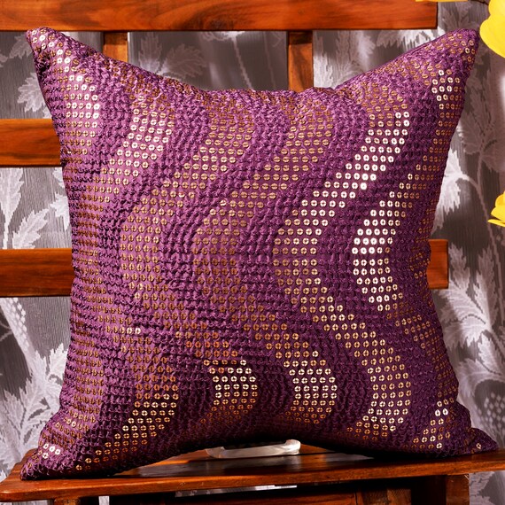 Glam pillow covers top