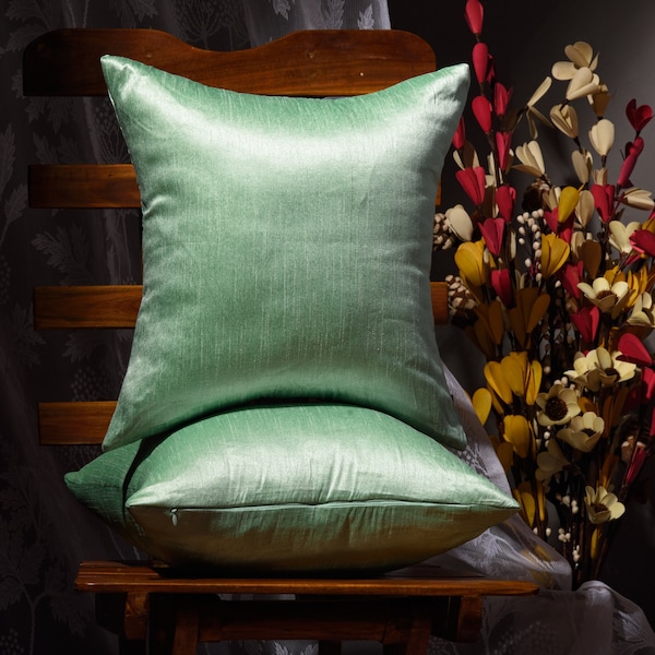 Silk Cushion Cover Etsy