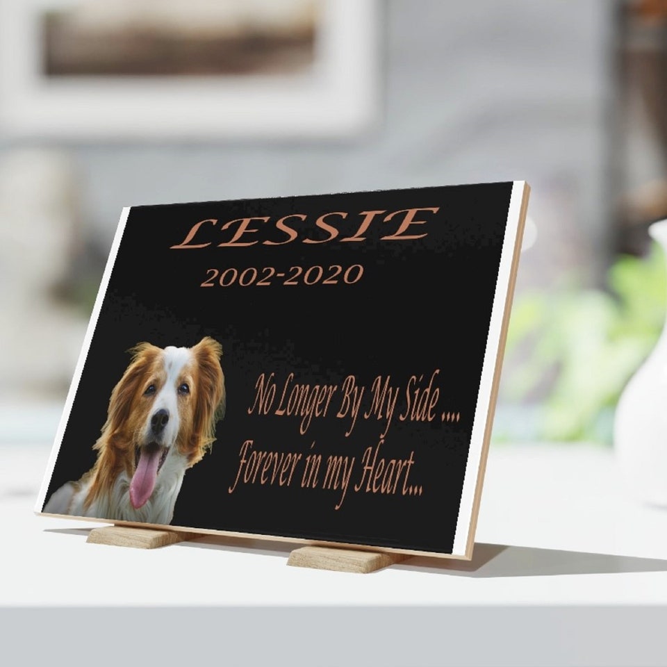 Discover Pet Memorial Tile, Ceramic Dog Tile