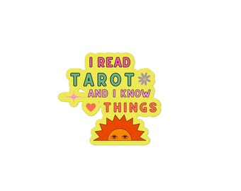 Tarot Sticker | Witchy Mystisch Vinyl Aufkleber