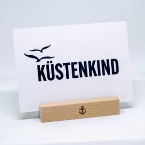 Postkarte • Ansichtskarte • norddeutsche Grußkarte • maritim "Küstenkind" - DIN A6