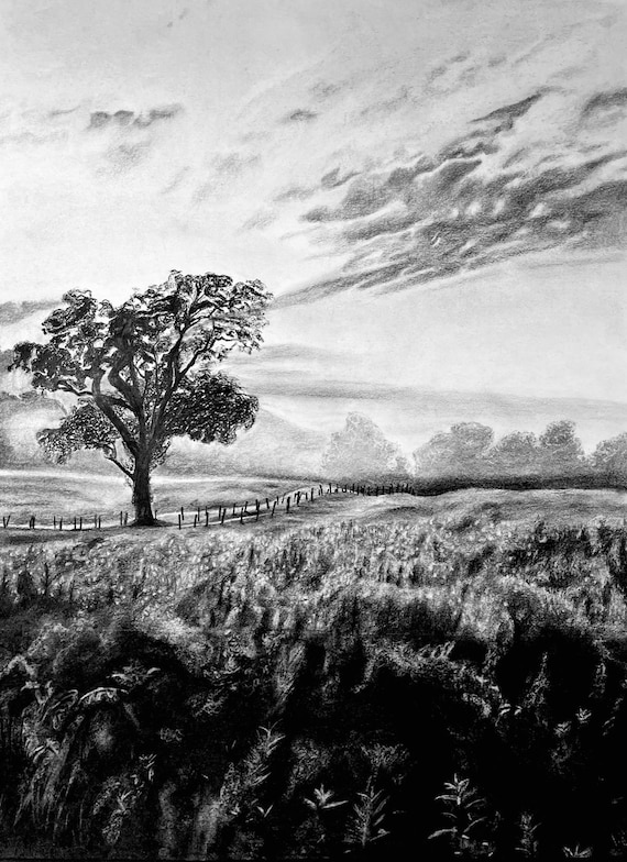 Charcoal artwork discount