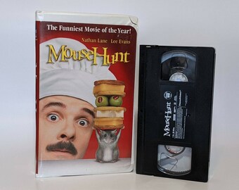 Mouse Hunt VHS 1998 Clamshell Vintage Retro Collectible Movies