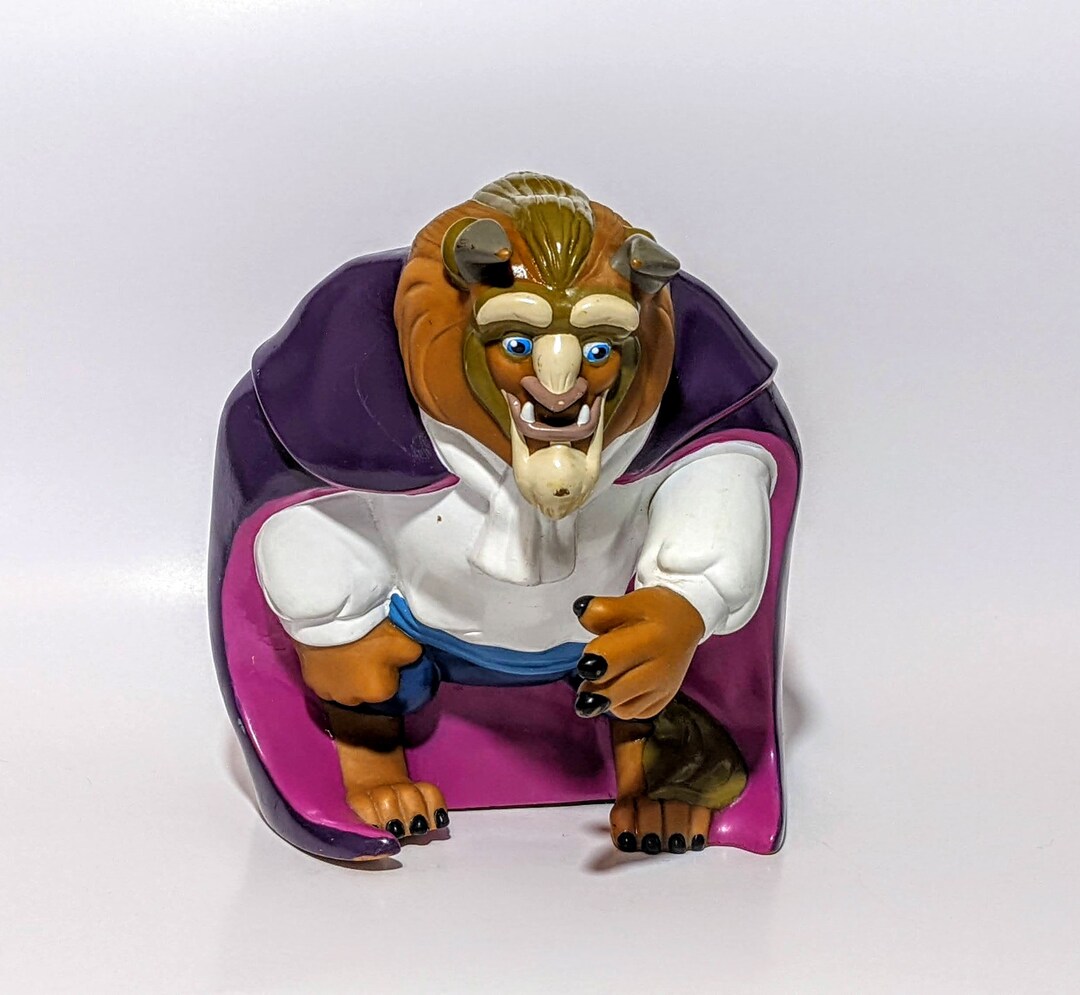 Vintage Beauty & the Beast the Beast Piggy Bank Etsy