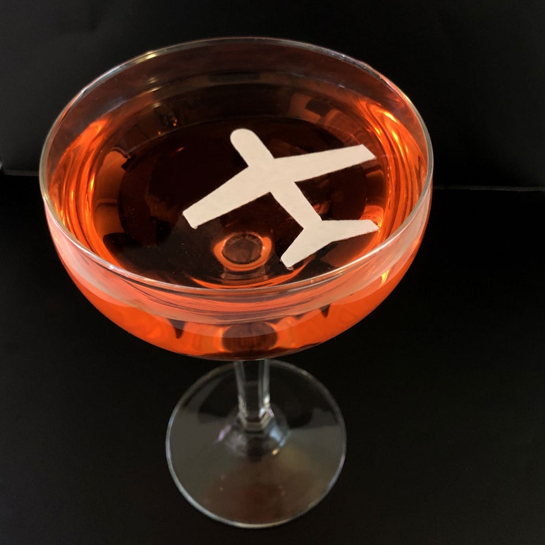 Paper Plane Cocktail Garnishes Edible and Nonedible Cocktail Etsy