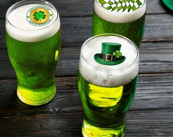 Décorations de boisson pour la Saint-Patrick – festives et personnalisables