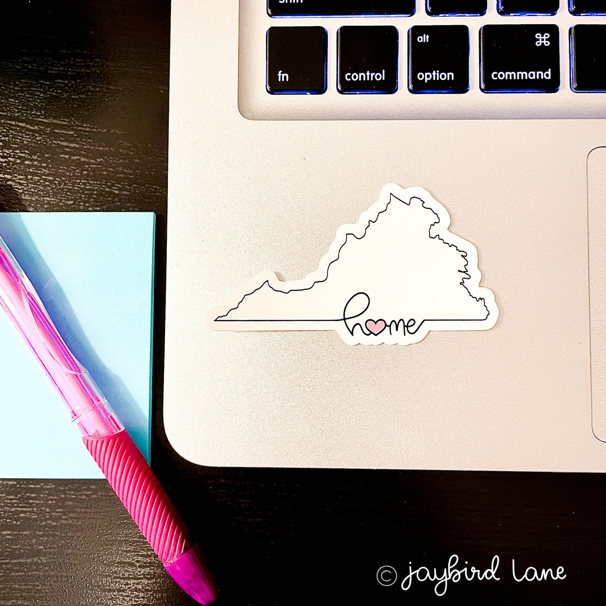 Virginia State Sticker: 