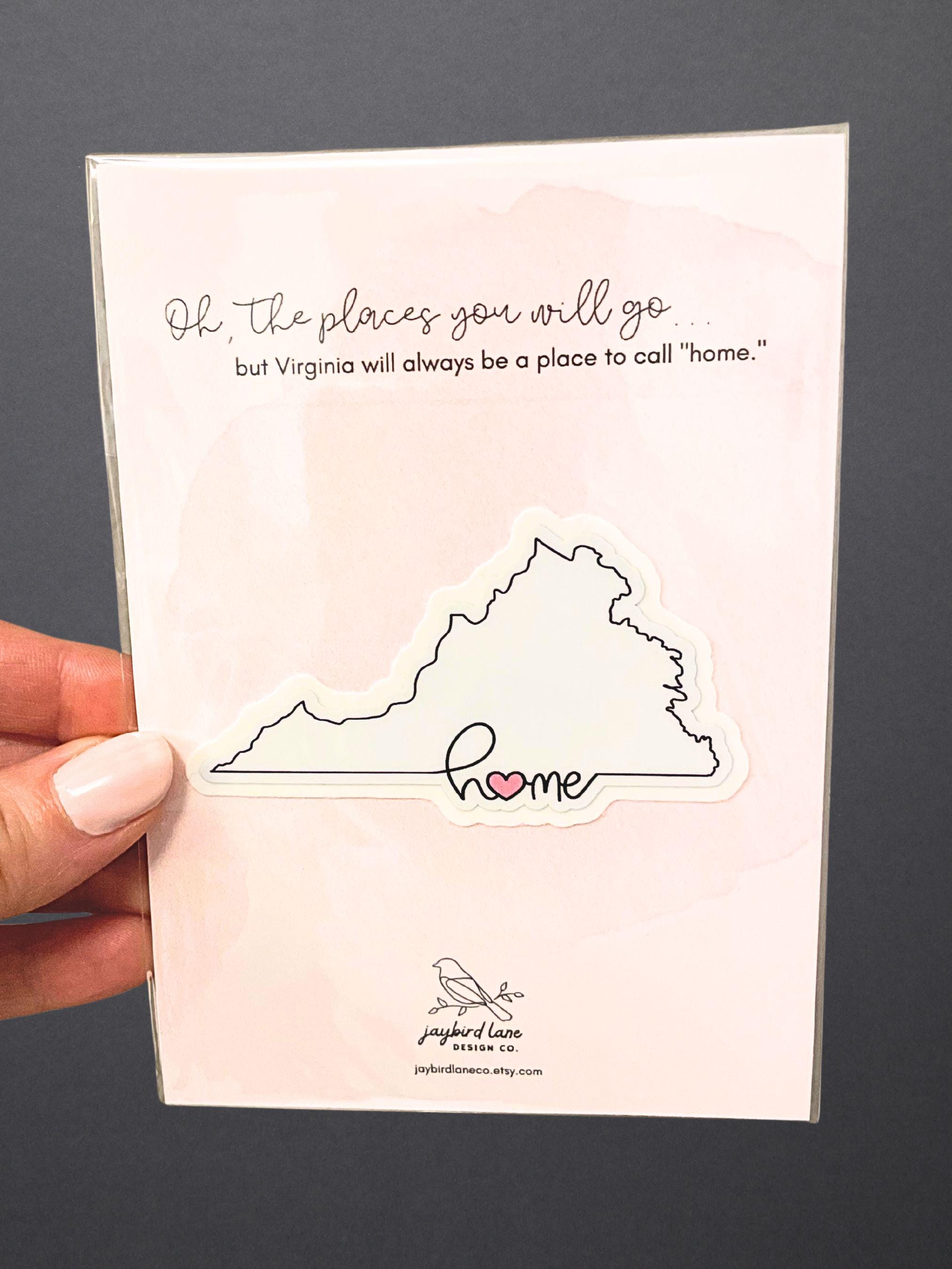 Virginia State Sticker: 