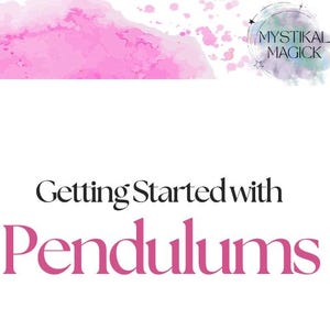 Getting Started with Pendulums Course Instant Download