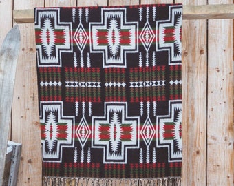 200 x 100 cm Ureinwohner Azteken Schal Decke Tribal Wirf peruanischen Druck Boho Hippie Yak Wolle Schal Wraps Unisex Weihnachtsgeschenk