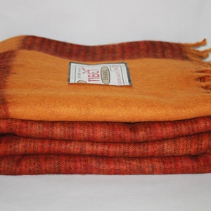 255x116 Cm Traditional Tibetan Yak Wool Blankets, Oversized Wrap, Couch Sofa Throws, Mustard Yellow Color Meditation Blanket, Christmas Gift