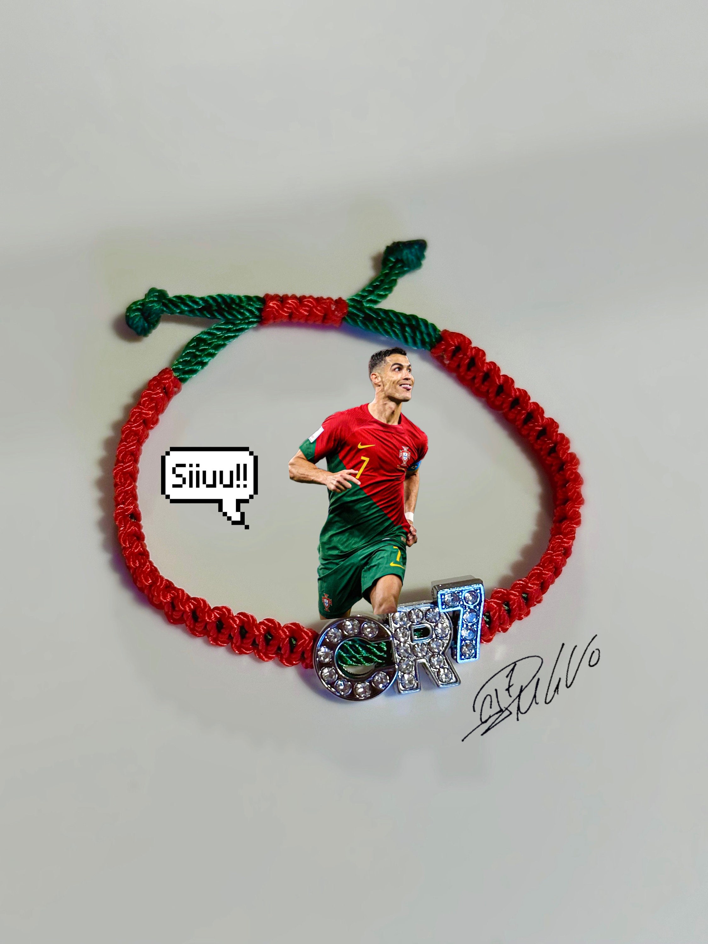 Cristiano Ronaldo Bracelet Etsy
