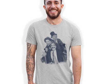 The Marx Brothers - Duck Soup Hand Printed T-Shirt Birthday Gift