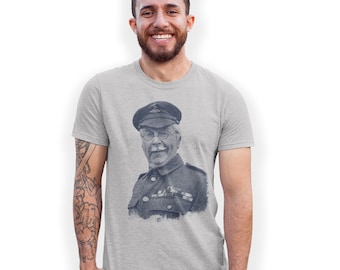 Clive Dunn Corporal Jones T-Shirt Don't Panic Classic Comic Actors Birthday Gift
