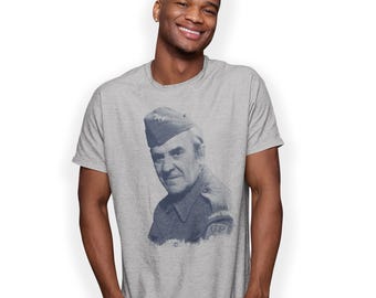 John Le Mesurier Sgt Wilson T-Shirt Dad's Army Classic Comic Actors Birthday Gift