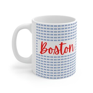 Marathon de Boston 5 km course Mug cadeau Mug café/thé du coureur 11 oz