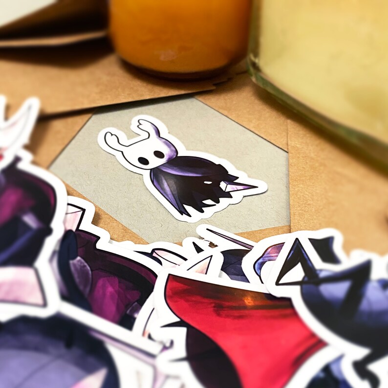 Ghost / the Knight Hollow Knight Sticker - Etsy