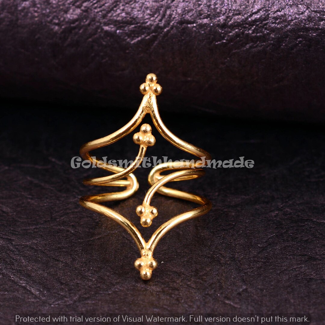 Arthritis Finger Ring,splint Adjustable Ring, Sterling Silver Ring