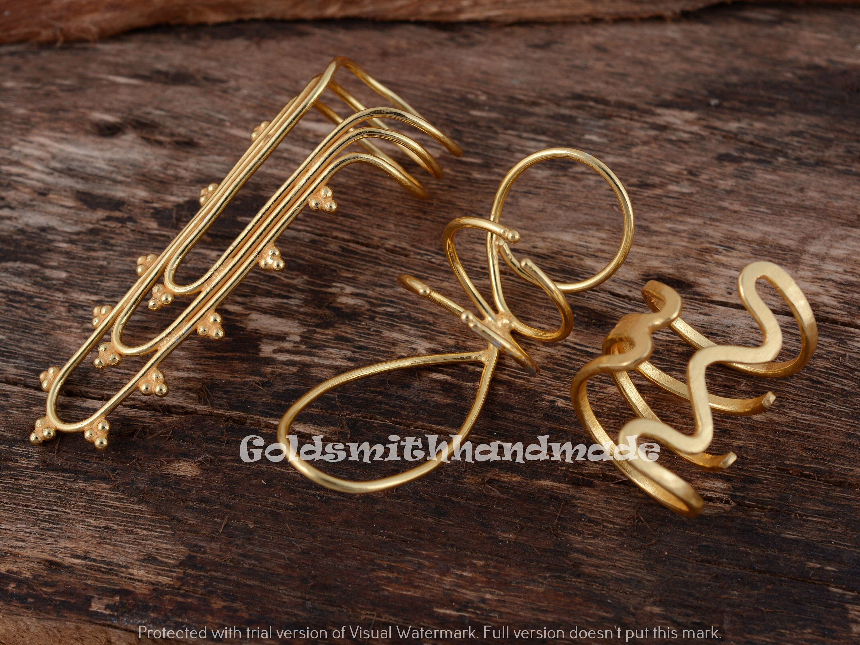 Gold Arthritis Ring Arthritis Sterling Ring Handmade Etsy