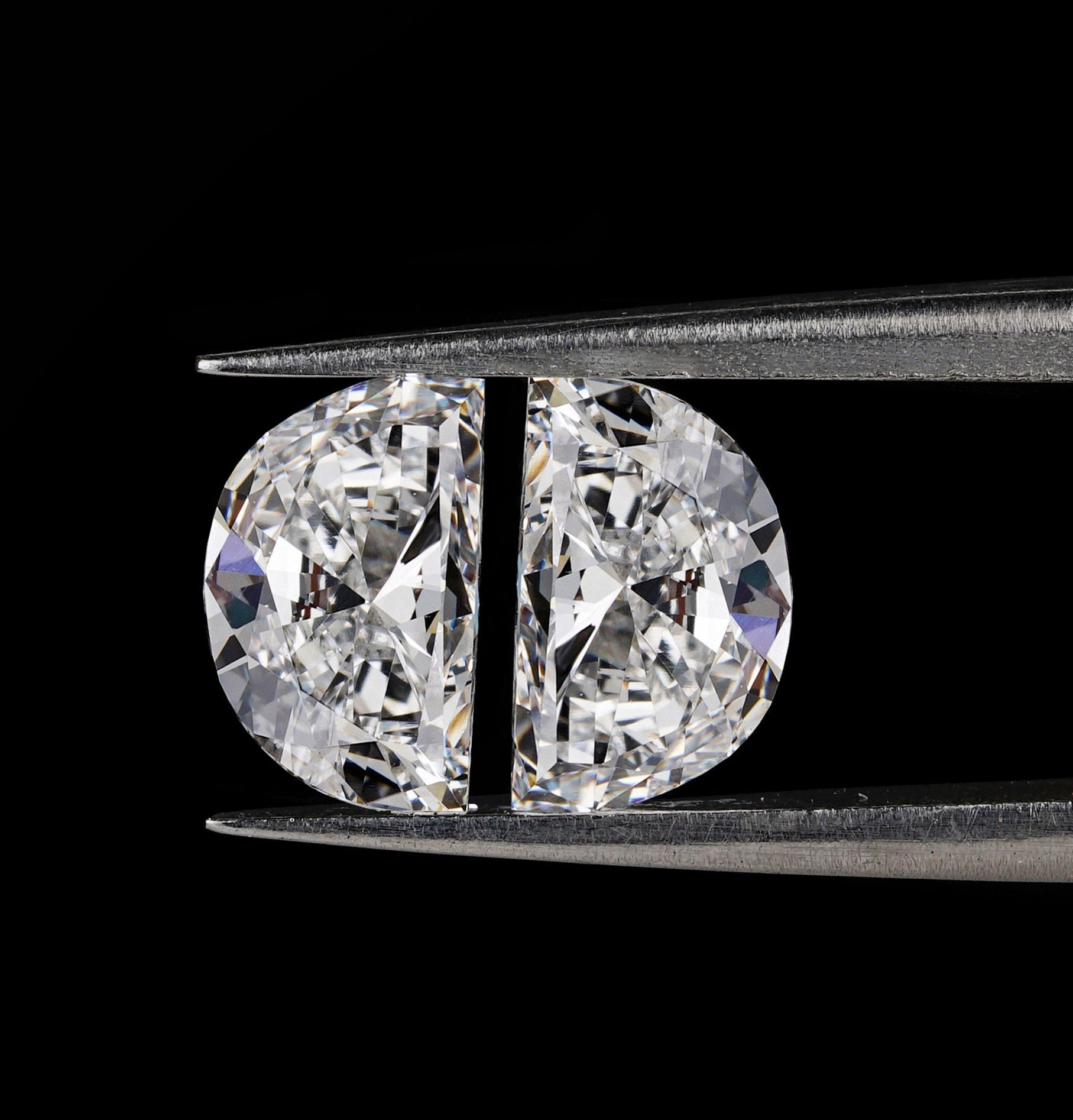 Half moon diamonds loose deals