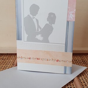 Carte mariage, félicitations, couple,simple.