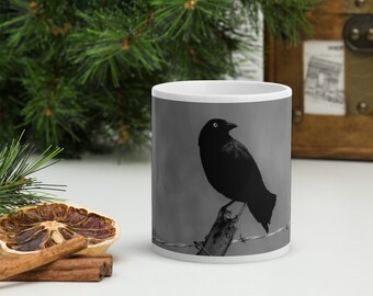 Blackbird mug