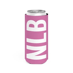 Enfriador de latas delgado personalizado NLB / Varios colores