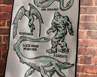 World Cryptids Back Patch