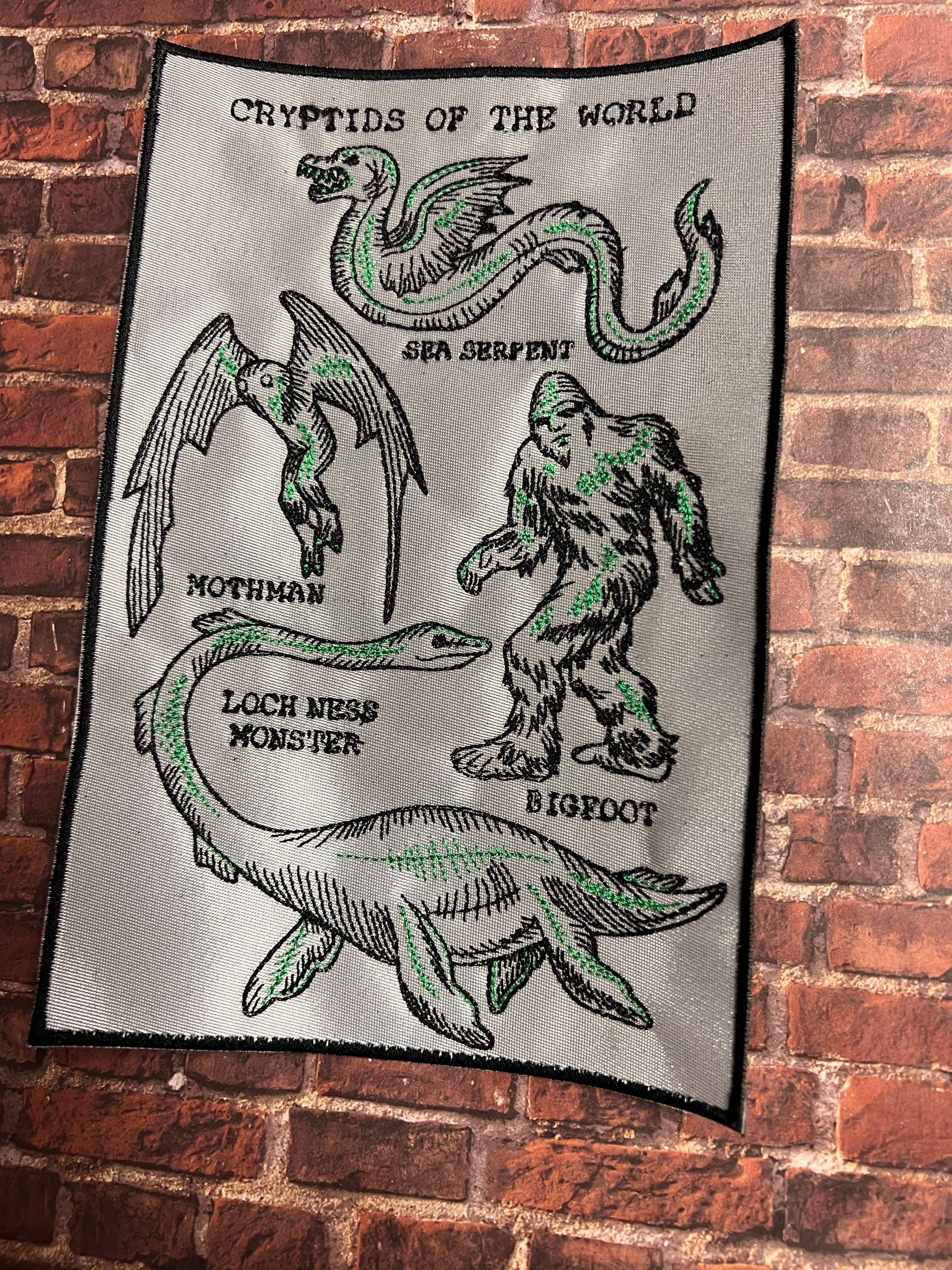 Cryptozoology, Paranormal & Horror Patches & Stickers • Monsterologist