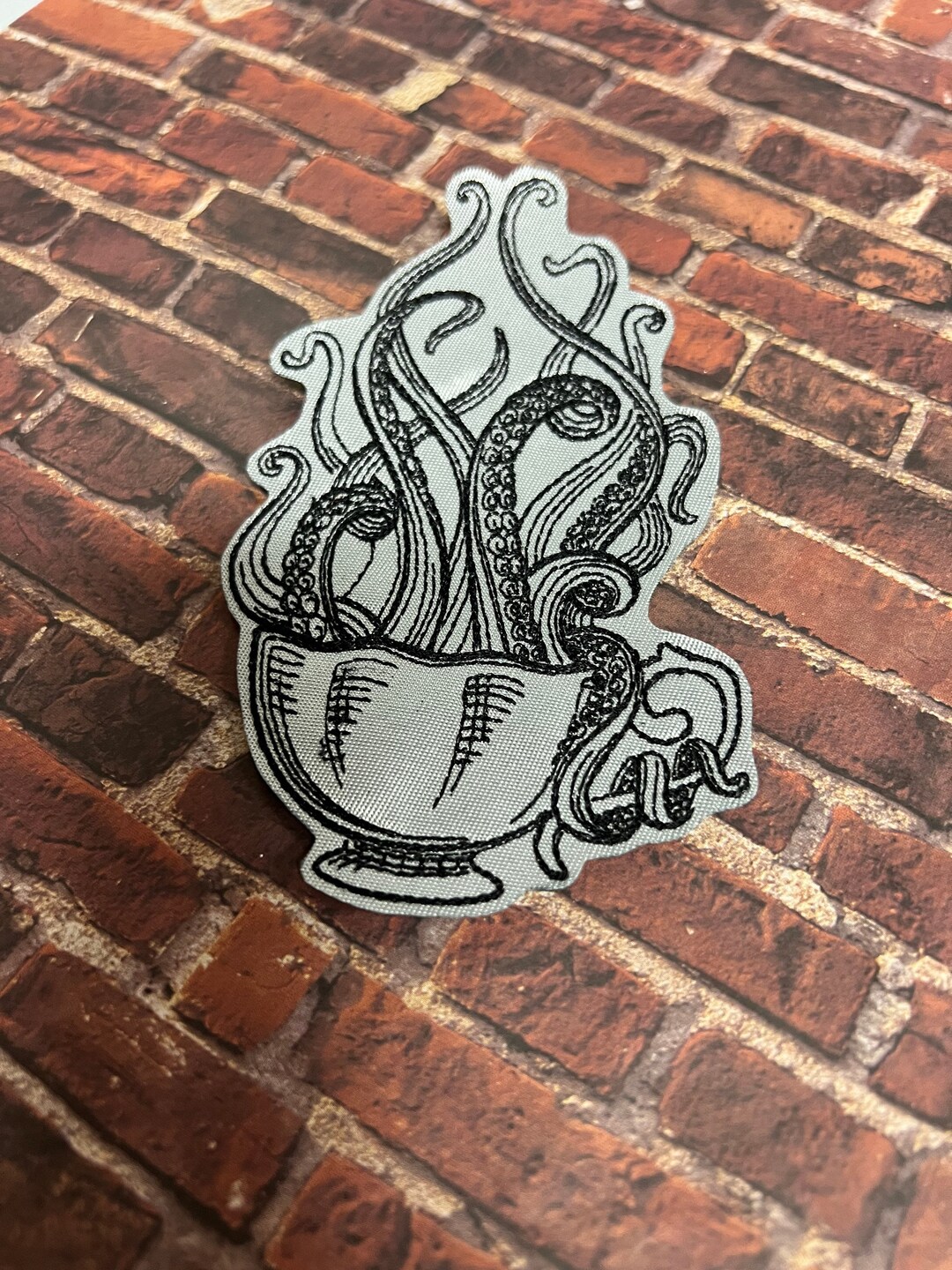 Teacup Tentacles Patch Etsy