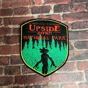 Upside Down National Park Badge