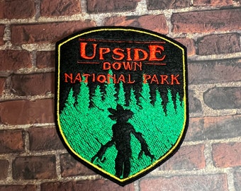 Upside Down National Park Badge