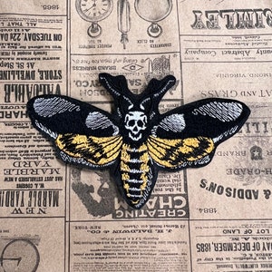 Deaths Head Hawk Moth Patch