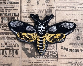 Deaths Head Hawk Moth Patch