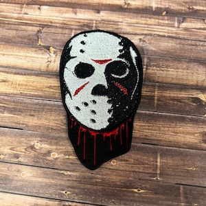 Jason Hockey Mask Patch