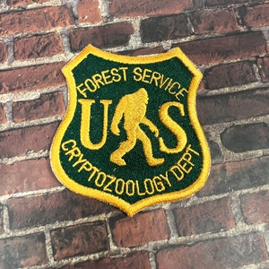 US Forest Cryptozoology Patch