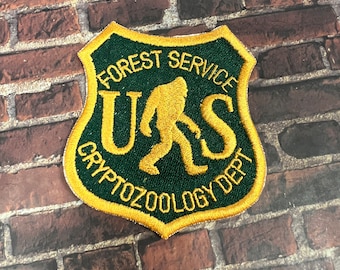 US Forest Cryptozoology Patch