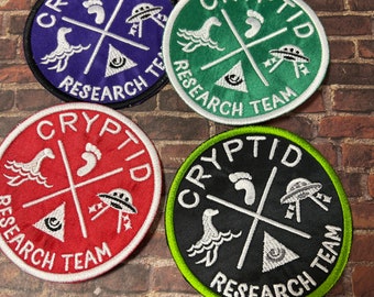 Parche del equipo de investigación de críptidos