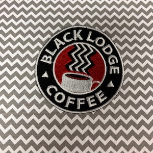 Twin Peaks Black Lodge Coffee Patch