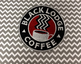 Twin Peaks Black Lodge Coffee Patch