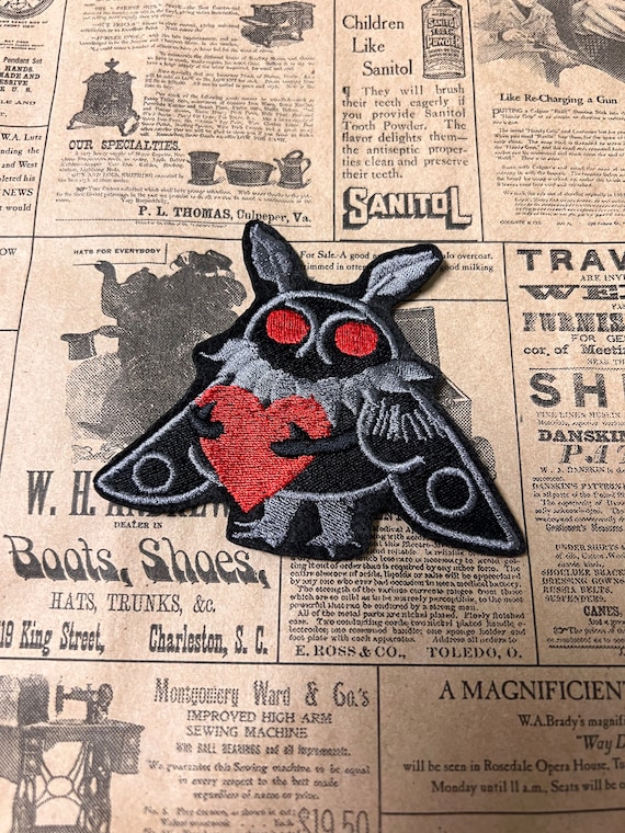 Moth Man Love Patch