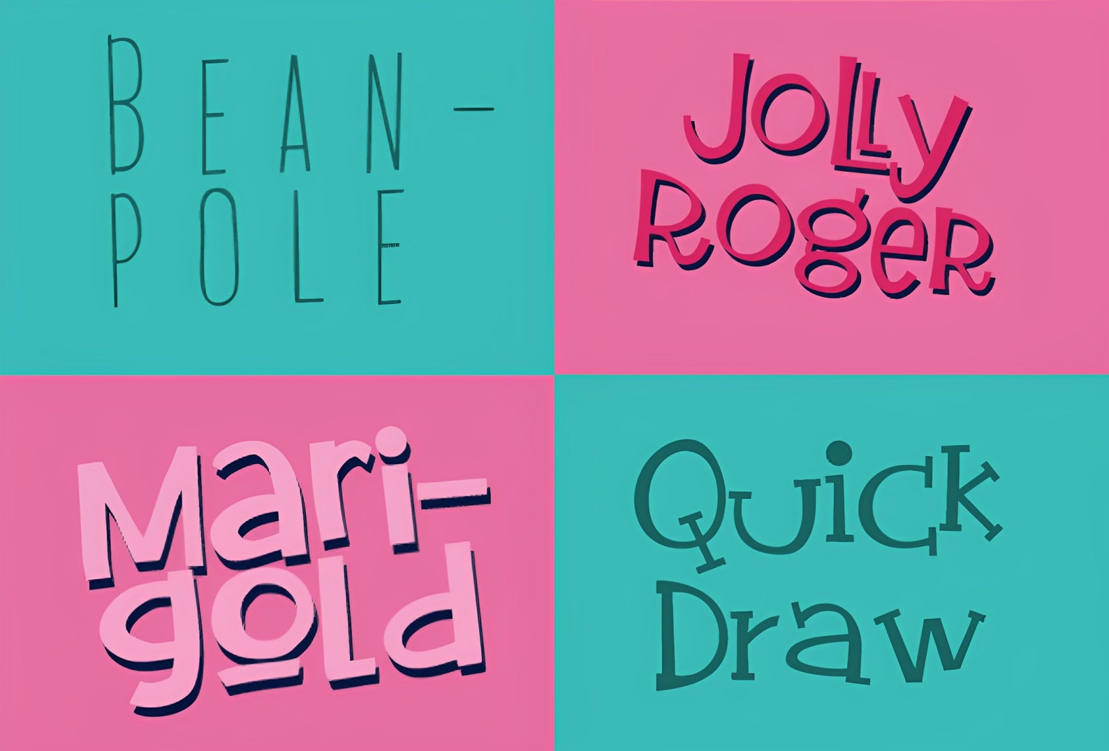 Whimsy and Fun Font Bundle Cricut Fonts Procreate Fonts Etsy Australia