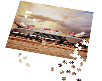 Arrowhead Stadium!  Home of the Kansas City CHIEFS!! Jigsaw Puzzle (30, 110, 252, 500,1000-piece)