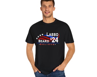 Lasso Beard 24 Unisex Garment-Dyed T-shirt