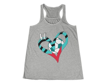 Current Soccer Women's Flowy Racerback Tank