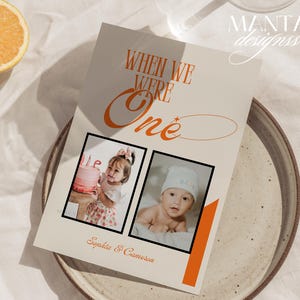 Modèle de numéro de table rétro Cartes de table de mariage amusantes Décoration de mariage colorée et audacieuse Numéros de table modernes et ludiques, modifiables sur toile - Sophia
