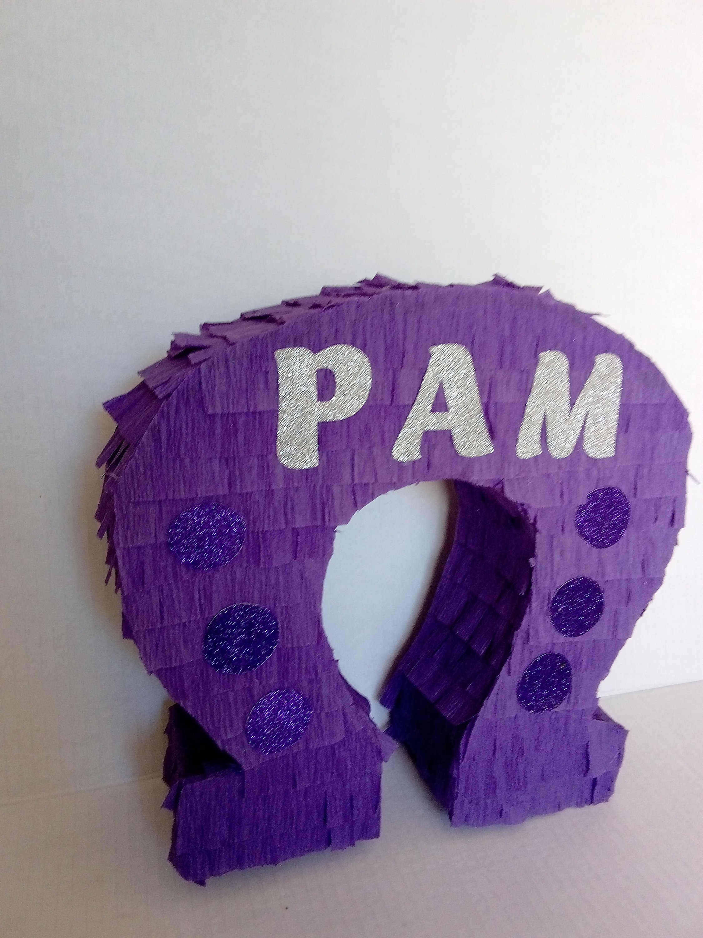 Horseshoe Pinata Different Colors and Sizes. Personalized Names Etsy