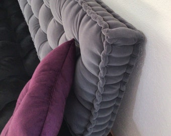 Velvet Fabric Cushion | Bench Cushion | Daybed Cushion | French Cushion | Baroque Home Decor | Floor Pillow | Window Seat | Reading Nook