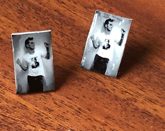 Moz set of 6 - The Smiths Gift for her 1980/'s Magnets or Buttons Music Morrissey Gifts under 20 dollars Christmas for him