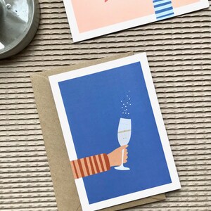 Cartolina con busta di ringraziamento, cartolina di compleanno